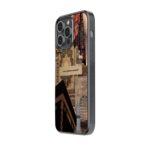 Blue Persian Carpet Art Glass Case - Image 2