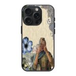 Custom Gaze Eyes Rug Glass Name Case