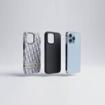 Dior Monogram Pattern Double Layer Case
