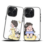 Motorcycle Ride Husband And wife Couple Mobile Case