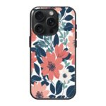 Preppy Floral Delight Clear Case