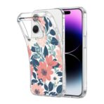 Preppy Floral Delight Clear Case - Image 2